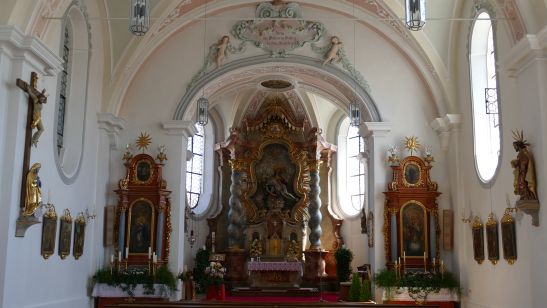 St. Stephan Steindorf innen