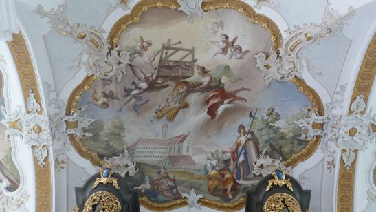 Johann Georg Dieffenbrunner - Kloster Oberschönenfeld mit Gnadenkelter