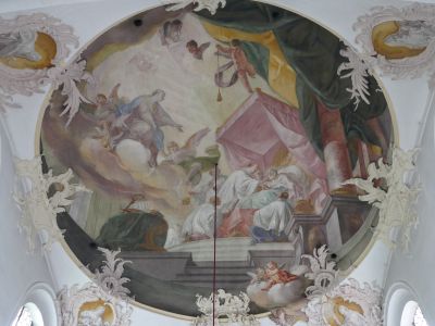 Franz Martin Kuen - Tod des hl. Nikolaus