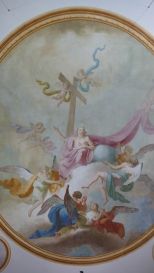 Johann Joseph Anton Huber - Christus auf einem Wolkenthron