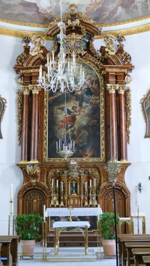 Johann Matthias Kager - St. Michael als Sieger über Luzifer