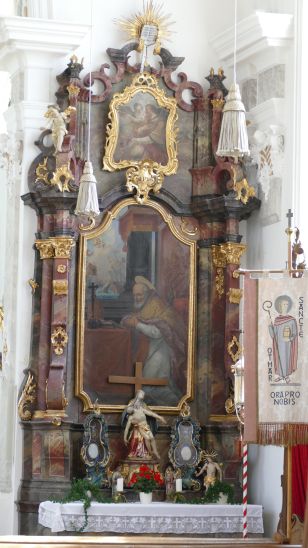 Johann Anwander - Papst Pius V im Gebet