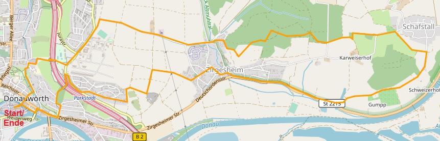 Zwischen Leitheim und Graisbach
