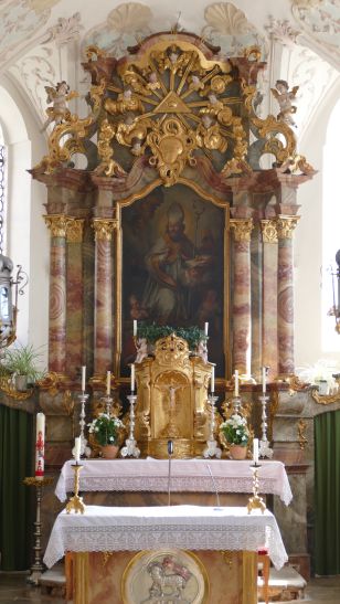 Johann Baptist Baader - Fürbitte des hl. Rochus