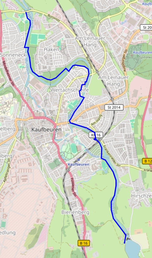Wertach-Wanderweg