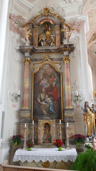 Johann Baptist Baader - Maria mit ihren Eltern