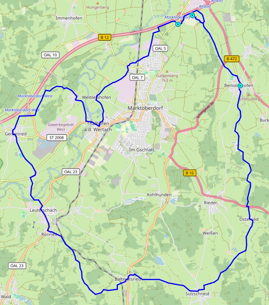 Oberdorfer Radlrunde