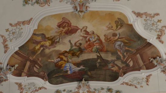 Johann Georg Wolcker - hl. Sebastian in der Glorie