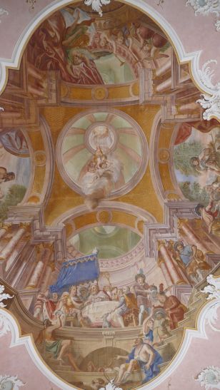 Johann Baptist Baader - Gastmahl und Mildtätigkeit des hl. Oswald