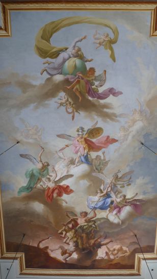 Johann Joseph Anton Huber - Engelssturz durch den hl. Michael